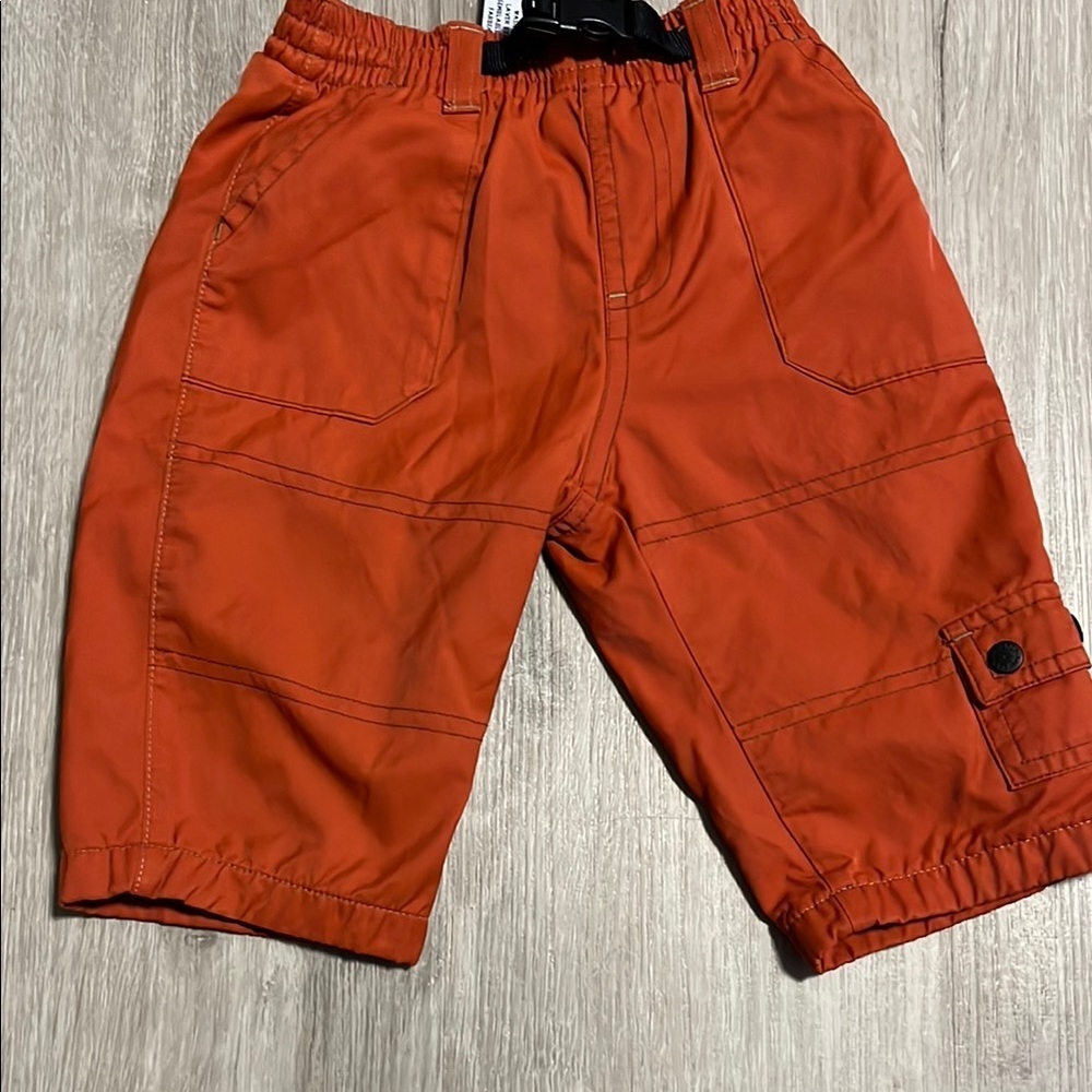 Orange Cargo Pants